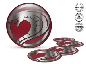 Wheel Badge Racing Limited Domed Logo